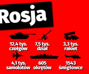 Wojna na Ukrainie. Jakie wojska mają Ukraina i Rosja?