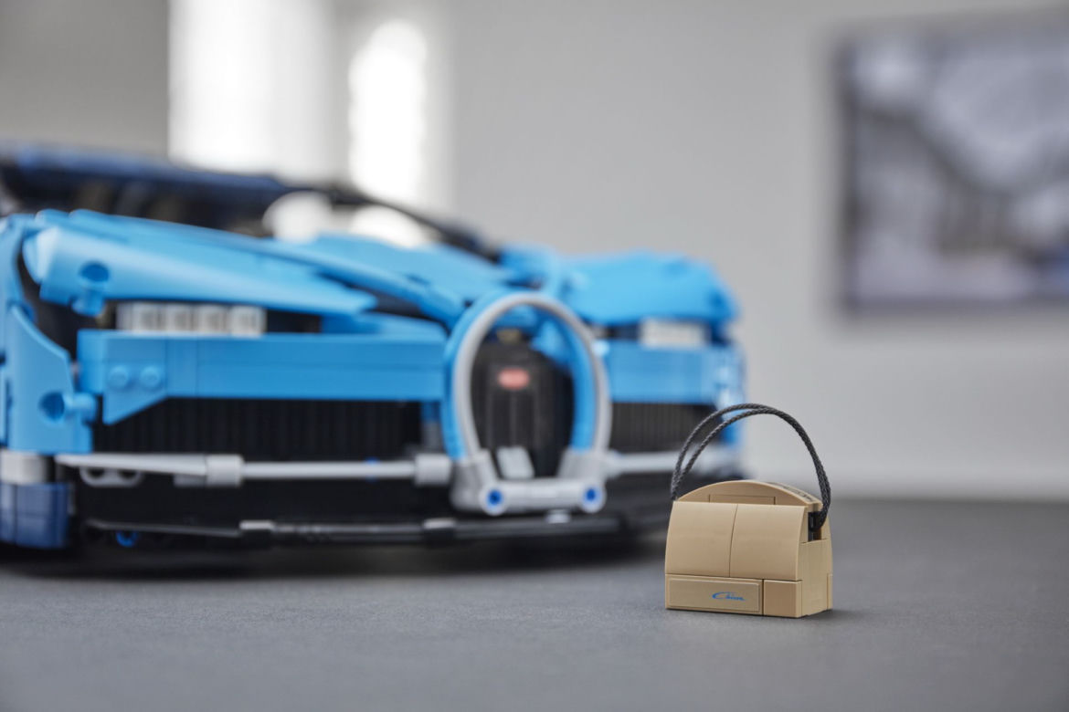 Bugatti Chiron z klocków LEGO