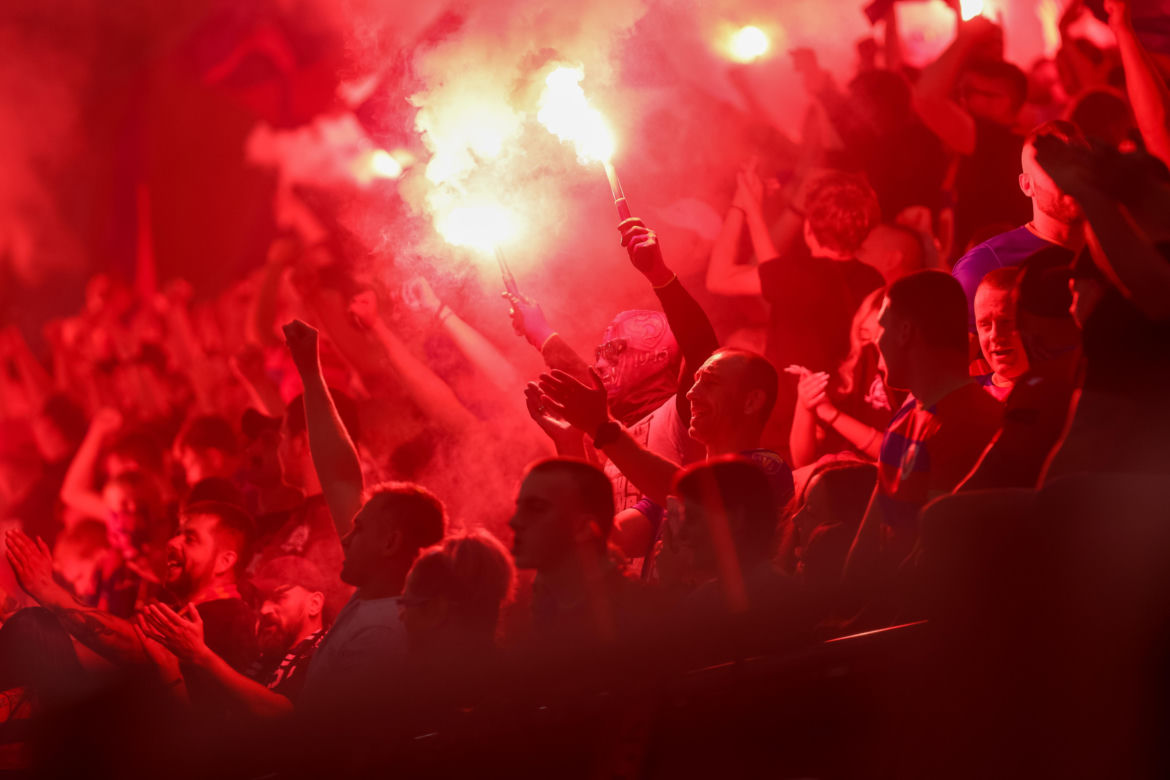 Legia vs Piast. Eksplozja emocji na trybunach [ZDJĘCIA]