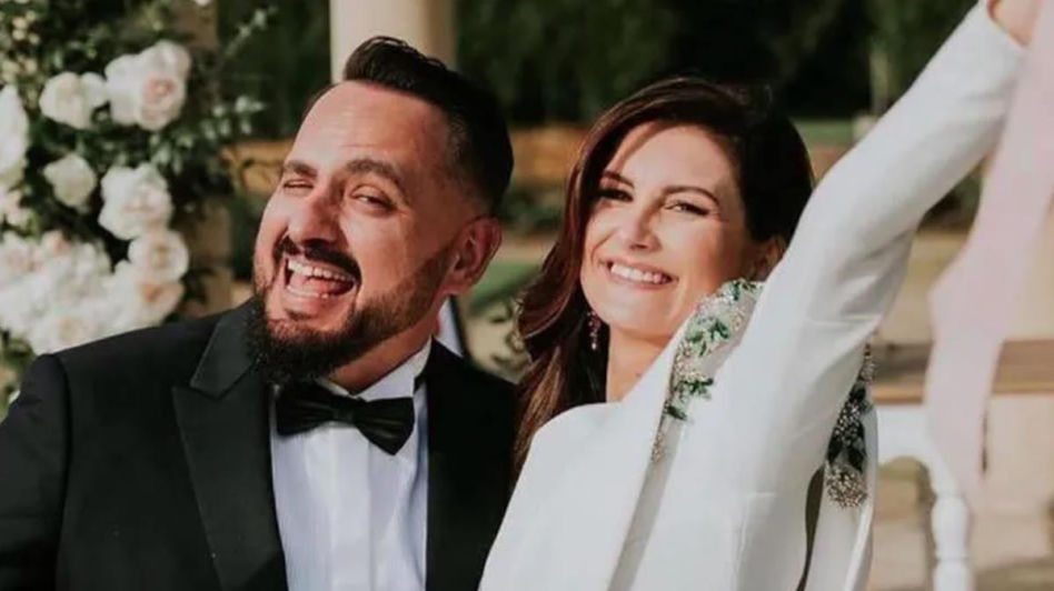 Augustin Egurrola i jego żona Diana