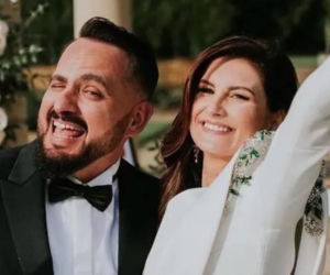 Augustin Egurrola i jego żona Diana