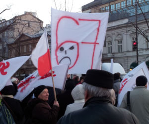 Manifestacja PiS 14.03.2012 NA ŻYWO w Internecie - ZDJĘCIA