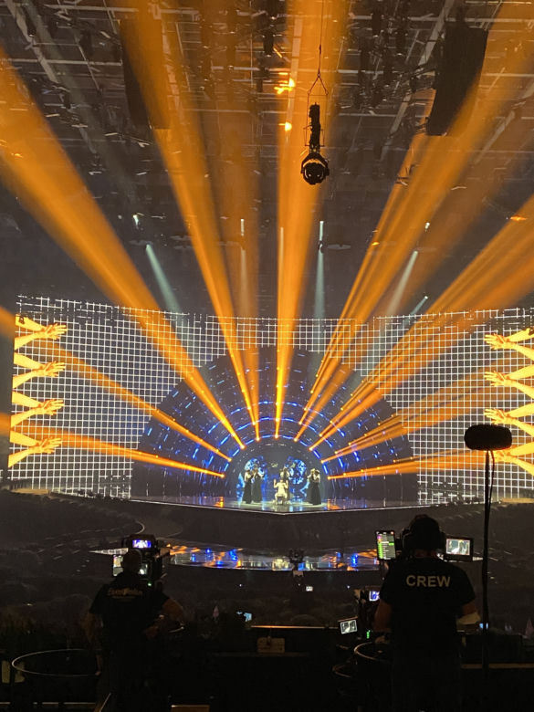 Tak wygląd scena Eurowizji 2022 
