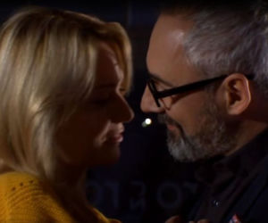 M jak miłość. Werner (Jacek Kopczyński), Agata (Katarzyna Kwiatkowska)