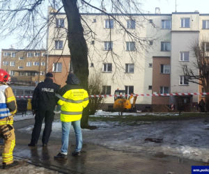 Ewakuacja w Iławie