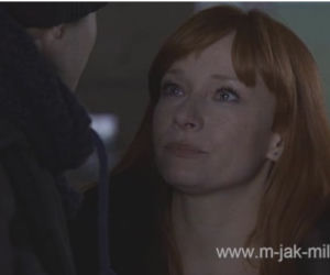 M jak miłość odc. 1073. Tomek (Andrzej Młynarczyk), Agnieszka (Magdalena Walach)