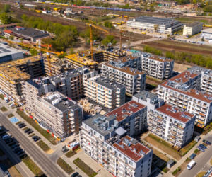 Nowe osiedla na Kamionku w Warszawie