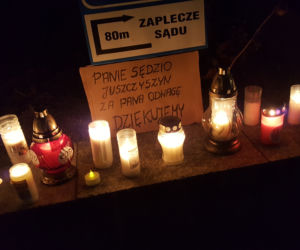 Zbigniew Ziobro zdegradował sędziego. W Olsztynie odbył się więc poparcia
