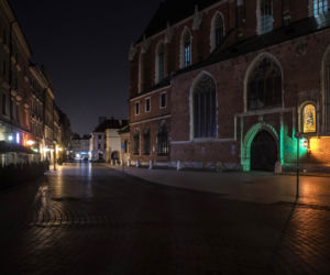 Kraków wyłączył oświetlenie uliczne w nocy