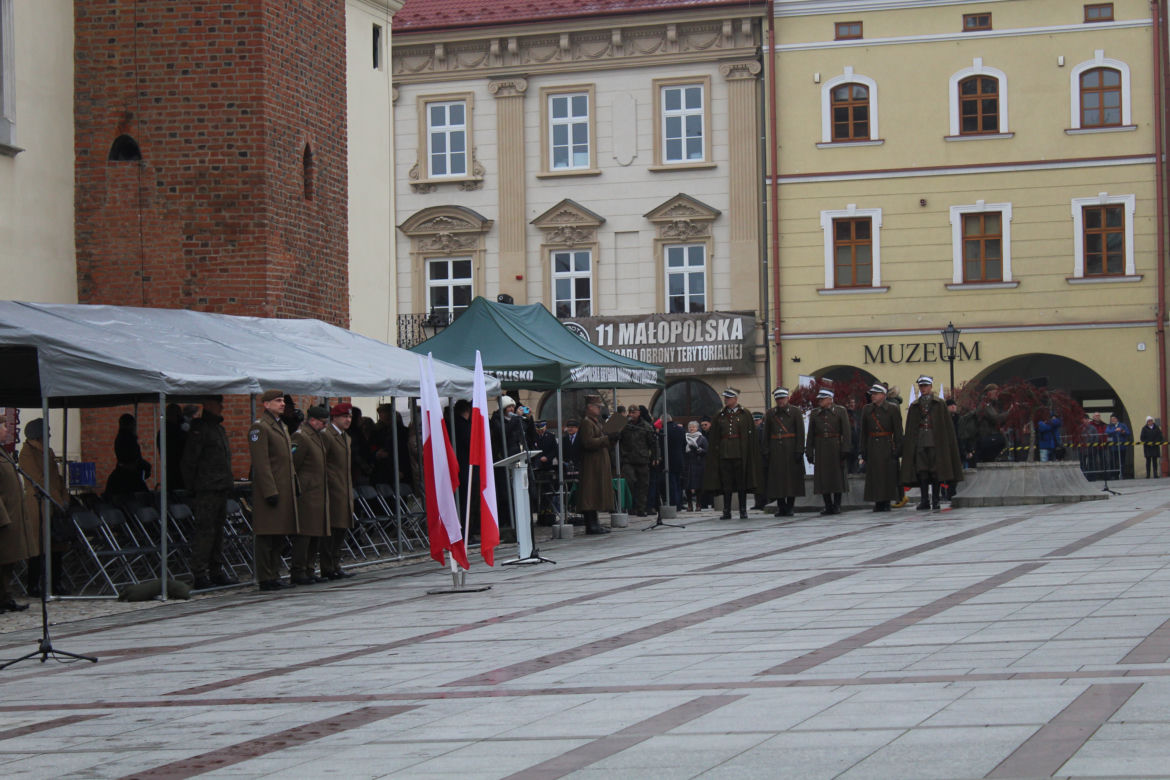 Przysięga wojskowa w Tarnowie