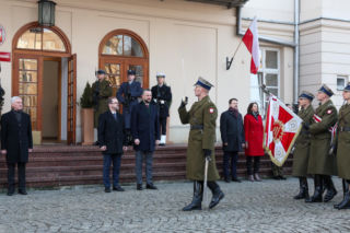 Spotkanie ministrów obrony Polski i Litwy