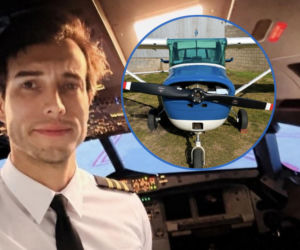 Pilot wyskoczył przez drzwi podczas lotu! 22-latka została sama w samolocie