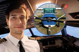 Pilot wyskoczył przez drzwi podczas lotu! 22-latka została sama w samolocie