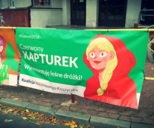 Czerwony Kapturek: Wyremontuję leśne dróżki!