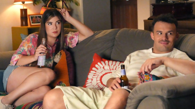 Barwy szczęścia odc. 3308. Ignacy (Olaf Staszkiewicz), Agata (Natalia Zambrzycka)