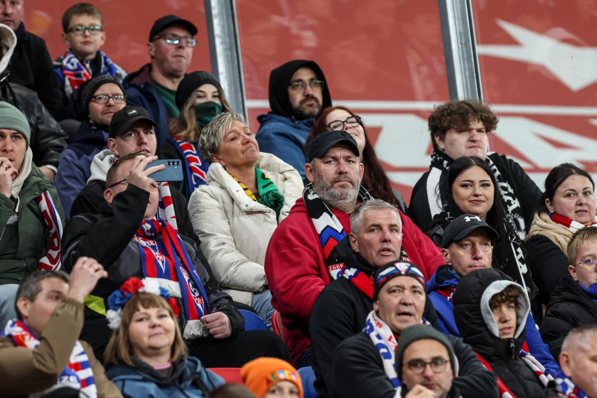Górnik Zabrze - Jagiellonia Białystok, zdjęcia kibiców i zawodników z meczu 13. kolejki PKO BP Ekstraklasy