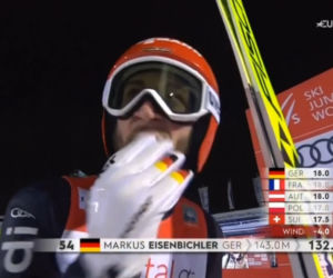 Fatalne lądowanie Markusa Eisenbichlera