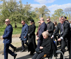 Doda na pogrzebie Łukasza Litewki