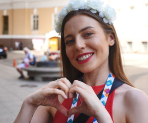 Piękny doping kibiców przed meczem ze Szwecją