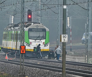 Nagłe zatrzymanie pociągu pod Puławami. Mamy zdjęcia!