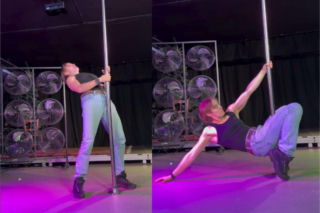 Pole dance na medal? Zillmann rozkręca sieć jak karuzelę