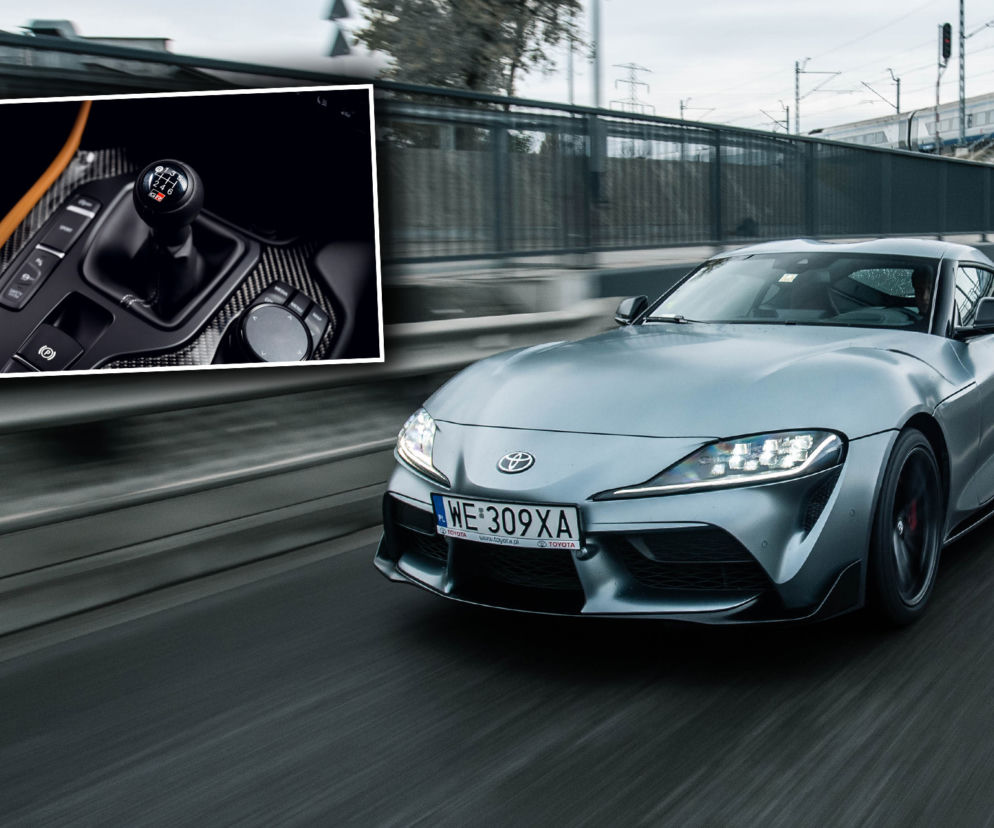 Toyota GR Supra. Ile kosztuje wersja z manualną skrzynią biegów?