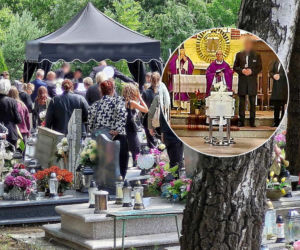 Biała trumna i białe kwiaty - tak Wąbrzeźno żegnało Wioletę, która utonęła w jeziorze