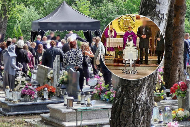 Biała trumna i białe kwiaty - tak Wąbrzeźno żegnało Wioletę, która utonęła w jeziorze