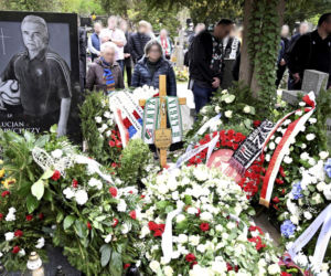 Pogrzeb Jacka Magiery. Spoczął obok Lucjana Brychczego