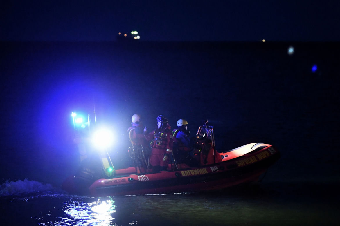 Tragedia na Zatoce Gdańskiej - akcja poszukiwawcza 