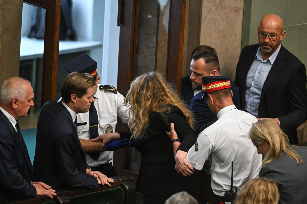 Katarzyna Piekarska zasłabła w sejmie