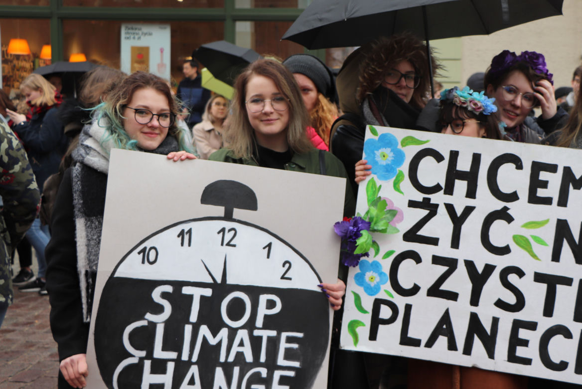 Młodzieżowy Strajk Klimatyczny w Toruniu