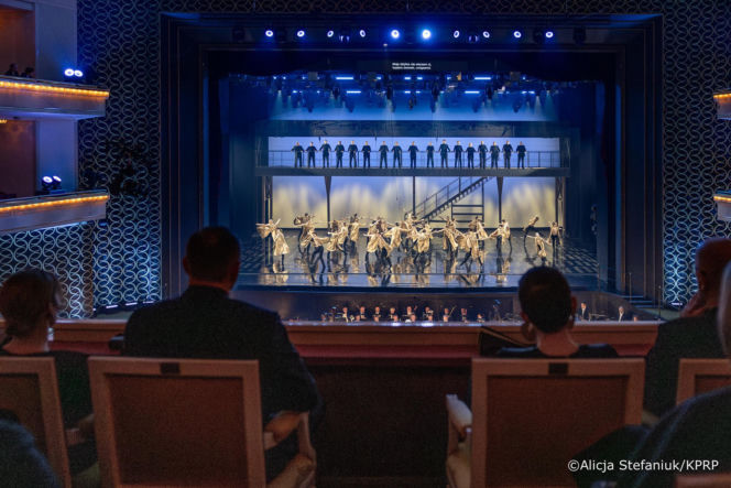 Marta Nawrocka na jubileuszu Teatru Wielkiego