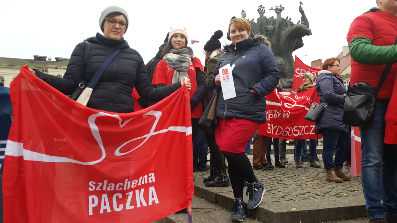 Marsz Szlachetnej Paczki w Bydgoszczy