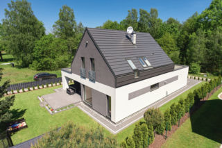 Dach dwuspadowy - cena w 2026. Ile kosztuje dach dwuspadowy 100 m², ile m²? Ile kosztuje m² robocizny dachu?