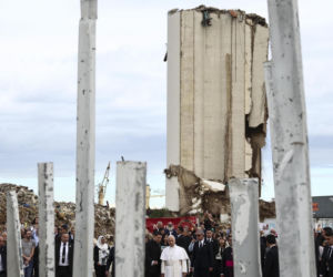 Leon XIV modlił się w miejscu wybuchu w porcie w Bejrucie z 2020 roku