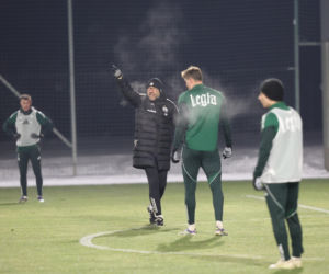 pierwszy trening Marka Papszuna w Legii