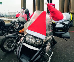 Motomikołaje przejechały ulicami Szczecina