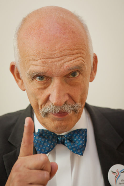 Janusz Korwin-Mikke skończył 80 lat. Tak się zmieniał
