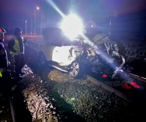 Rudzienice: 61-latce grożą zarzuty za wjechanie na torowisko