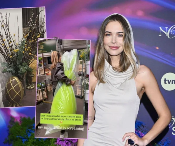 Sandra Kubicka ozdobiła dom na Wielkanoc! Miało być na grubo