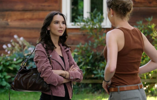 M jak miłość odc. 1902. Paula  (Marcelina Kieres), Natalka (Dominika Suchecka)