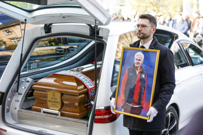 Gwiazdy na pogrzebie Jacka Magiery