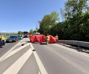 Na trasie między Malborkiem a Swarożynem doszło do zderzenia motocykla i trzech samochodów osobowych