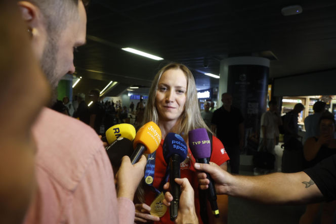 Wasick wróciła do kraju z medalem