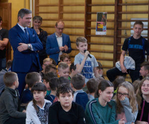 Paweł Zagumny w Lublinie. Uczniowie SP 27 trenowali z mistrzem świata