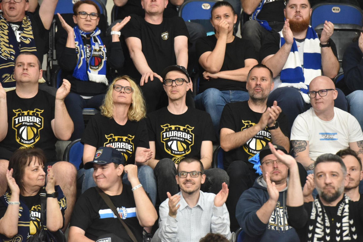 Arriva Polski Cukier Toruń - Anwil Włocławek, zdjęcia kibiców i zawodników z 4. meczu fazy play-off Orlen Basket Ligi