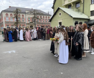 Orszak Jana Długosza w Nowym Sączu