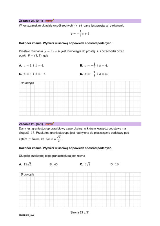 Tak wyglądała matura z matematyki na poziomie podstawowym!