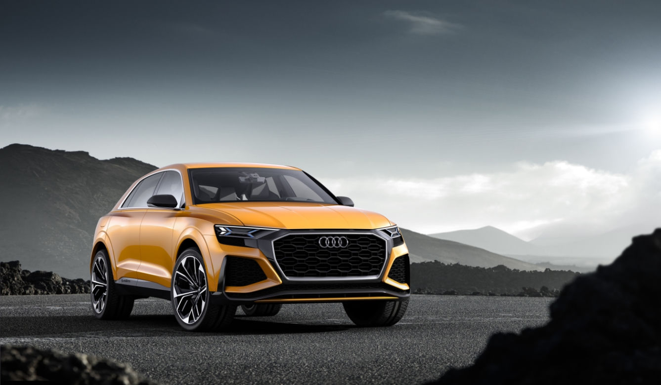 Nowatorskie Audi Q8 sport concept